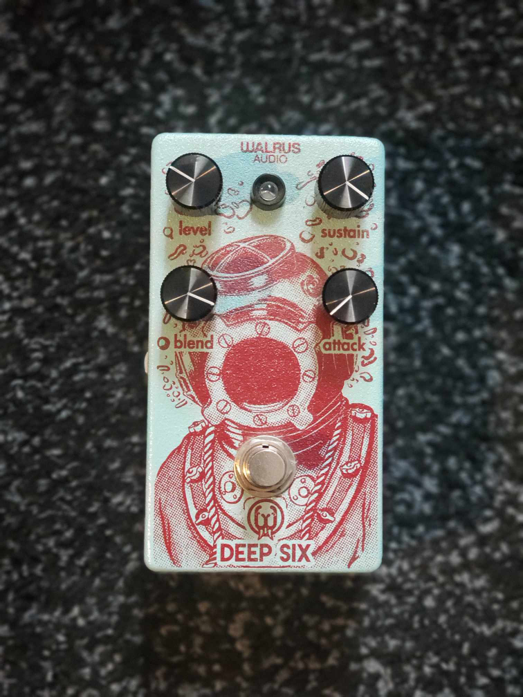 Walrus Audio Deep Six V2 Compressor Guitar Pedal