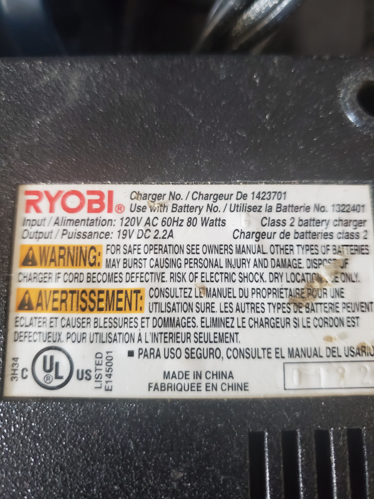 Ryobi 5 1/2" Cordless Circular Saw Recriprocating 18v Set image indicator(4)