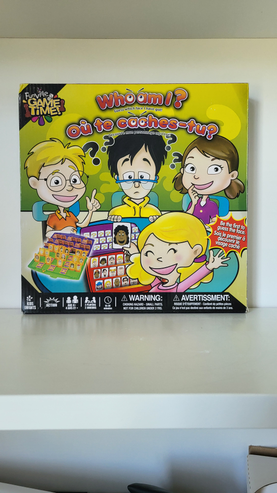 guess who/who am i- board game