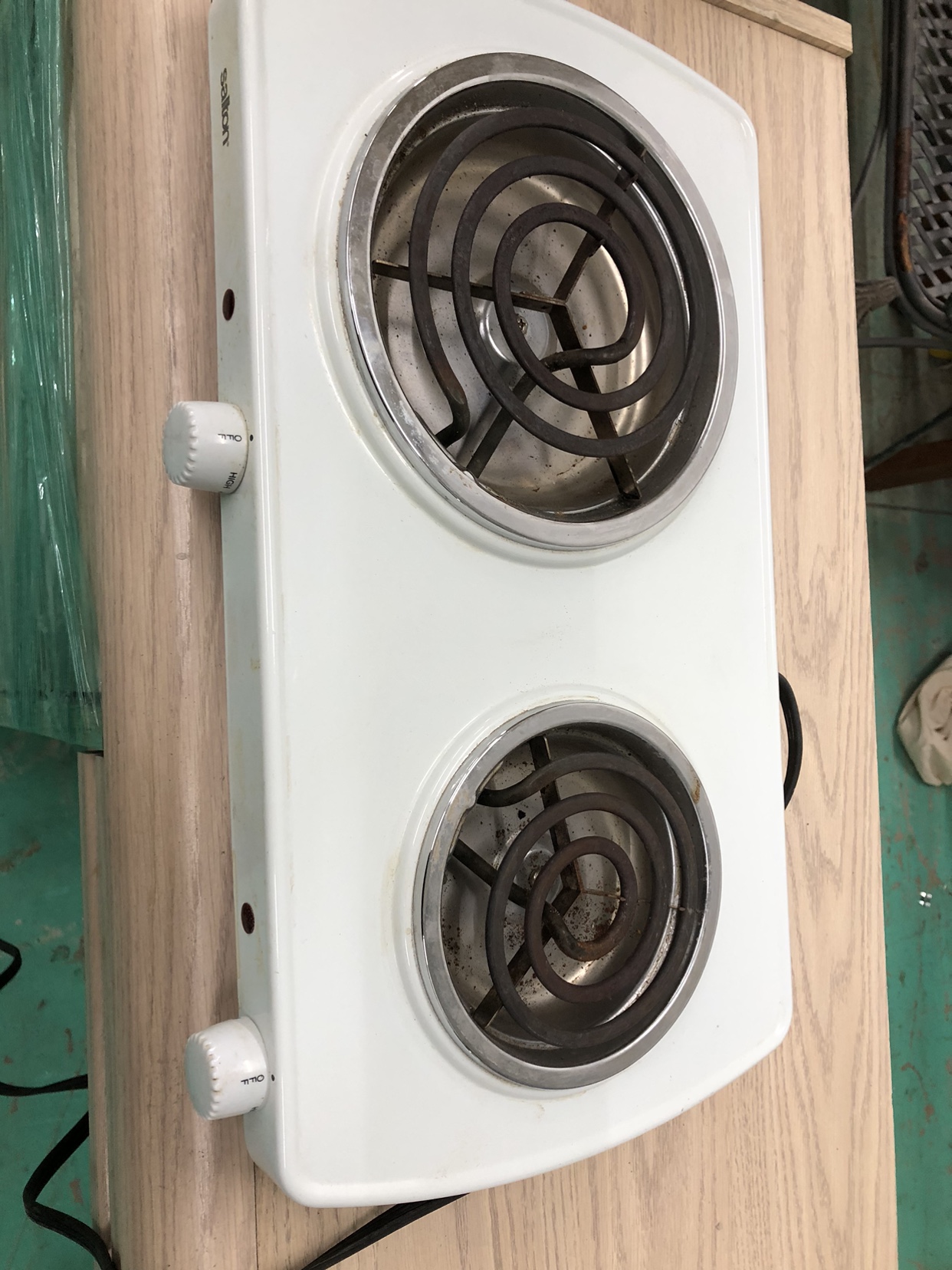 Salton portable cooking range - photo 2