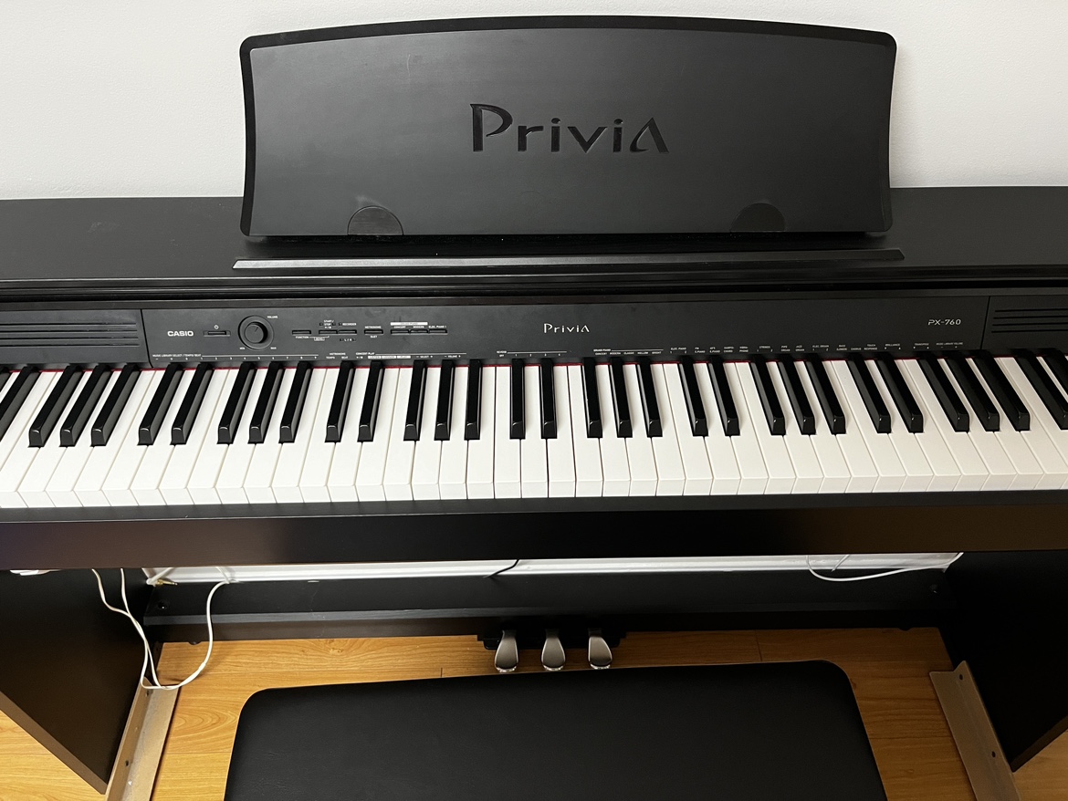 Casio Privia PX 760 Piano with Bench thumbnail