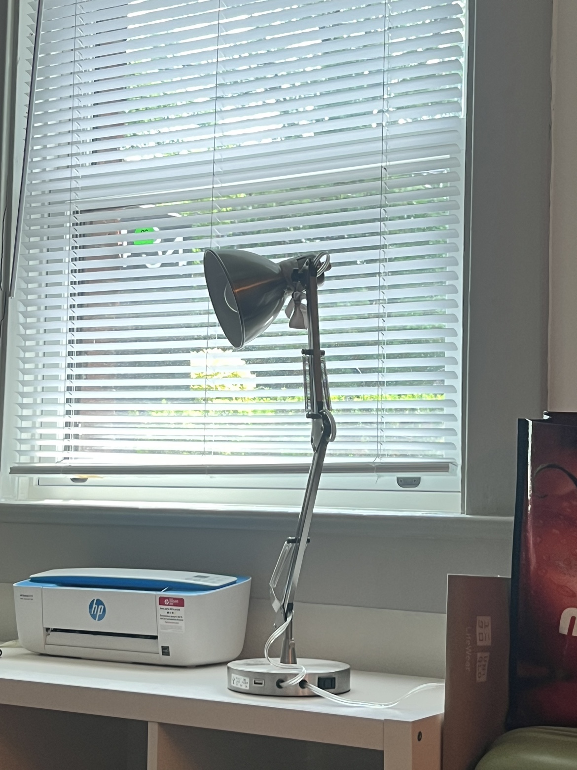 Desk Light (with globe smart lightbulb)