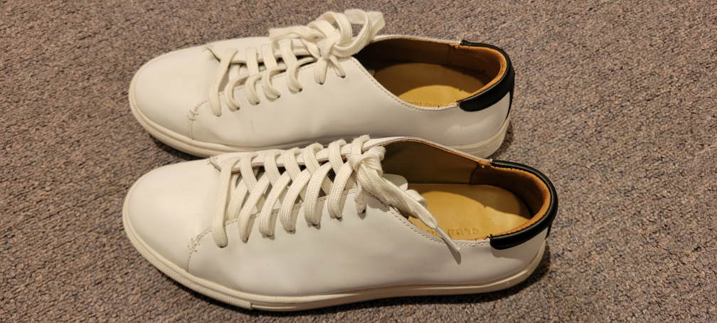 Club Monaco White Sneakers Size 8.5 - photo 5