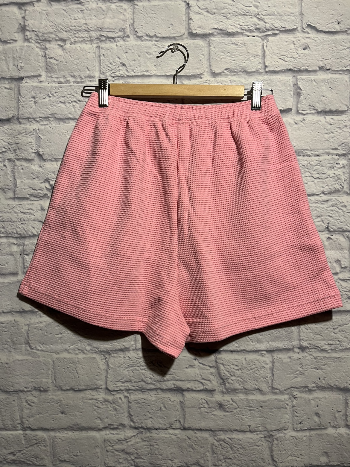New Brunette the Label Waffle Shorts S/M image indicator(5)