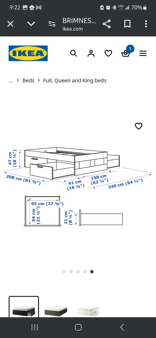 Brimnes Queen Bed image indicator(2)