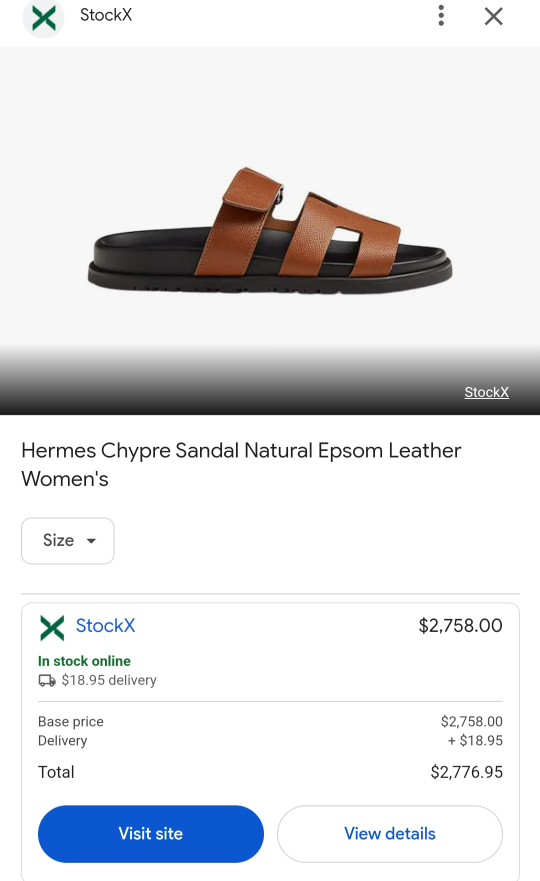 HERMES CHYPRE SANDALS - photo 5