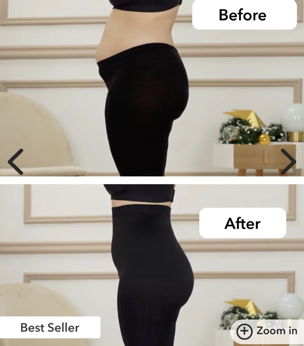 High Waisted Shaping Leggings 2XL black women shape wear - photo 2
