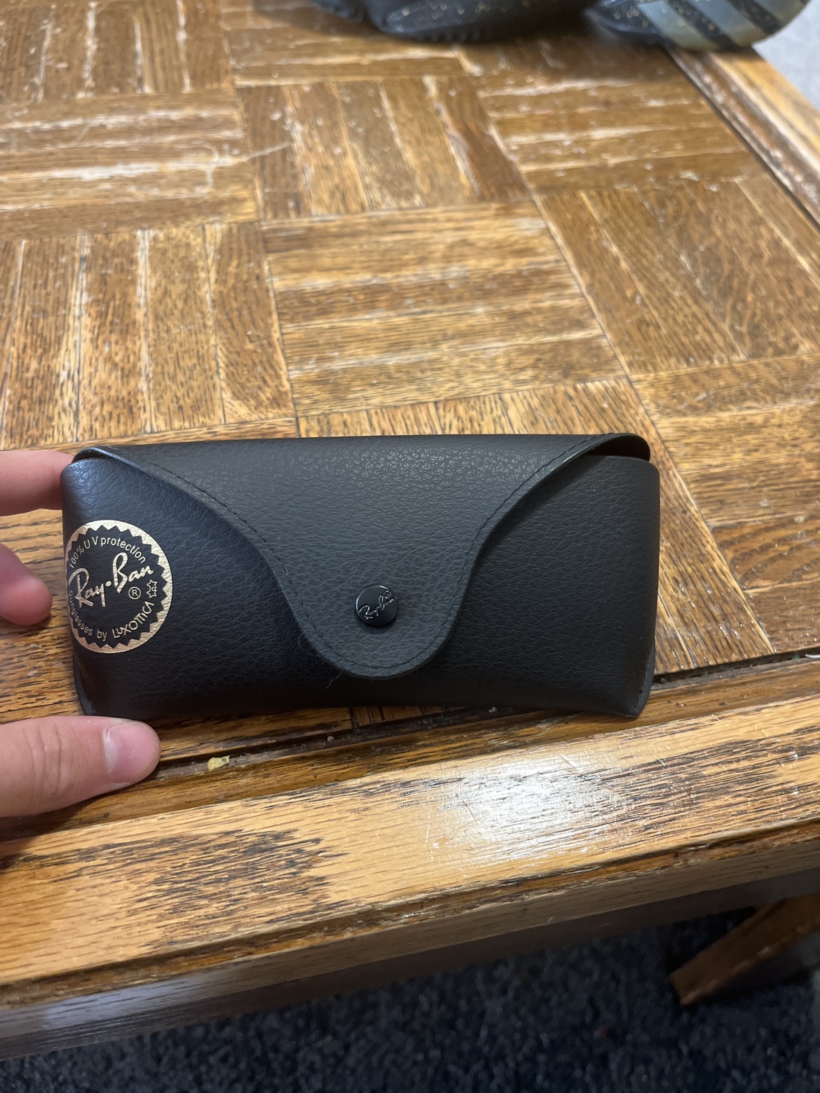 Ray ban custom blue design never worn brand new - photo 2