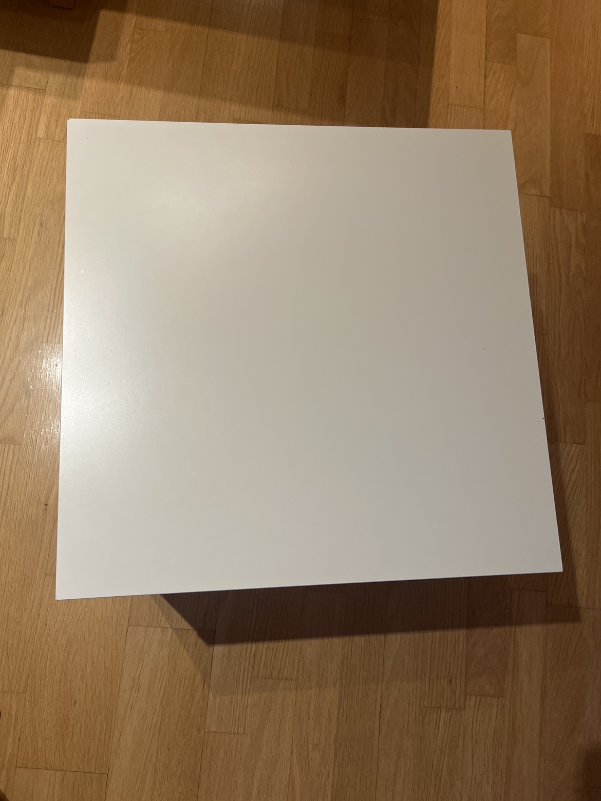 Ikea LACK Side table, white, 55x55 cm (21 5/8x21 5/8 ")