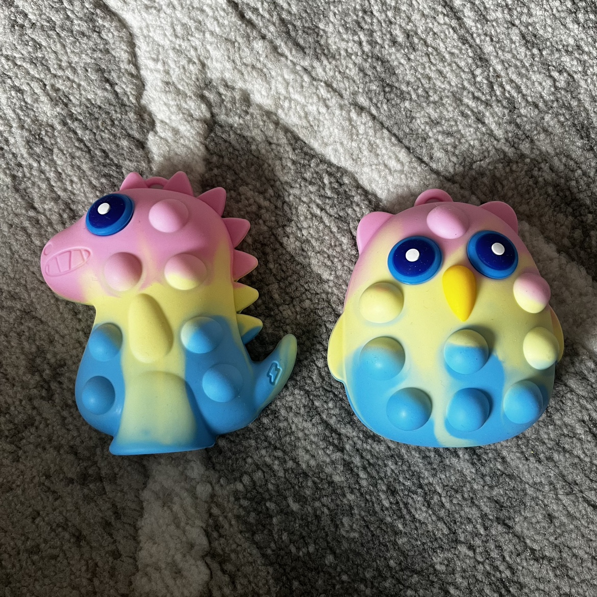 $4 for 2 pop it dinosaur and owl thumbnail