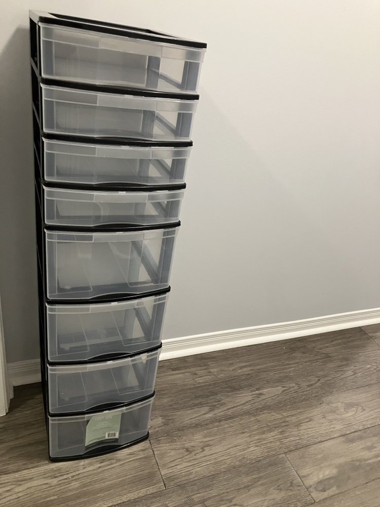 8 drawer storage unit