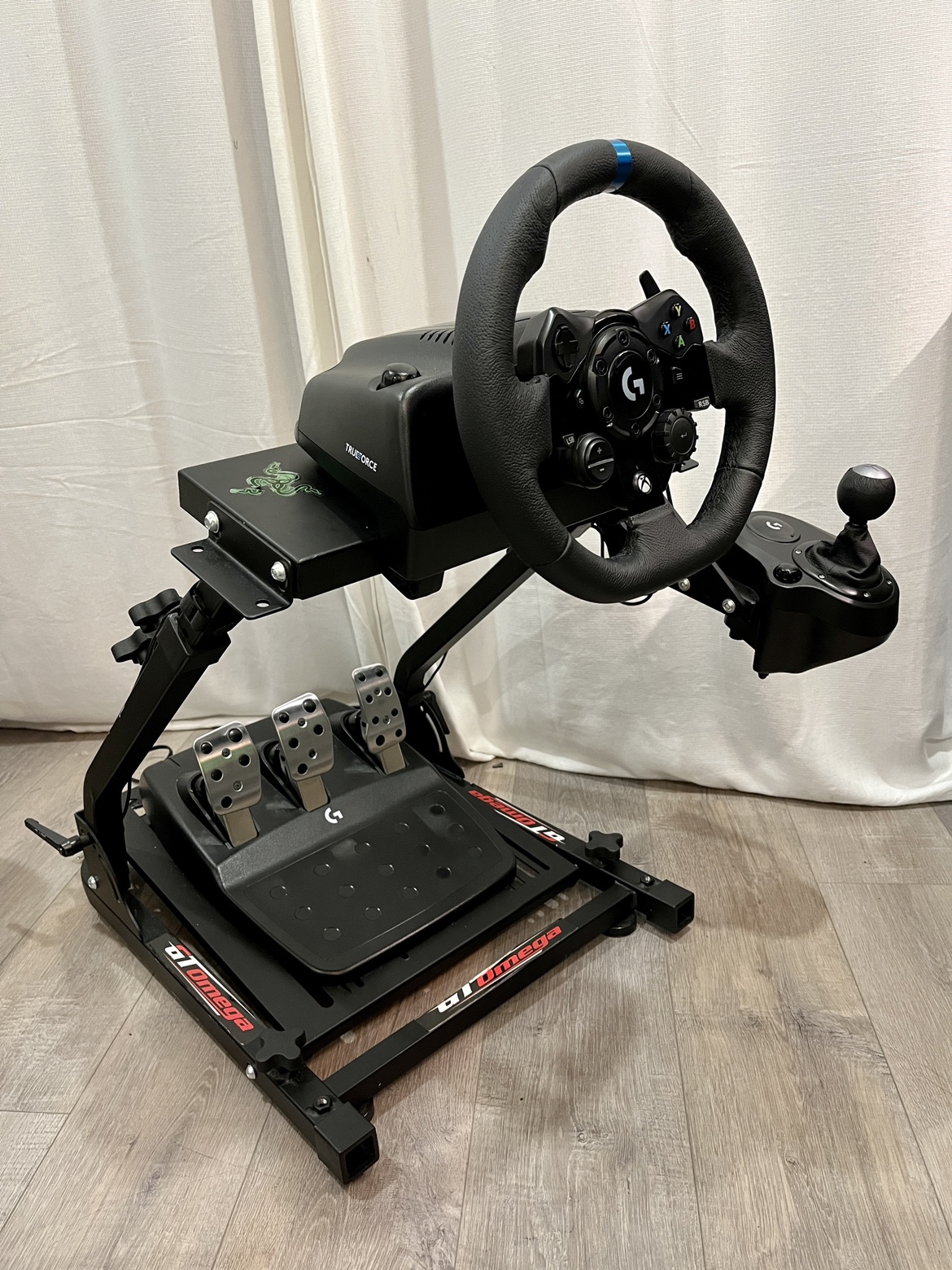 Logitech G923 Trueforce Racing Wheel w/ Pedal + Shifter + Stand thumbnail
