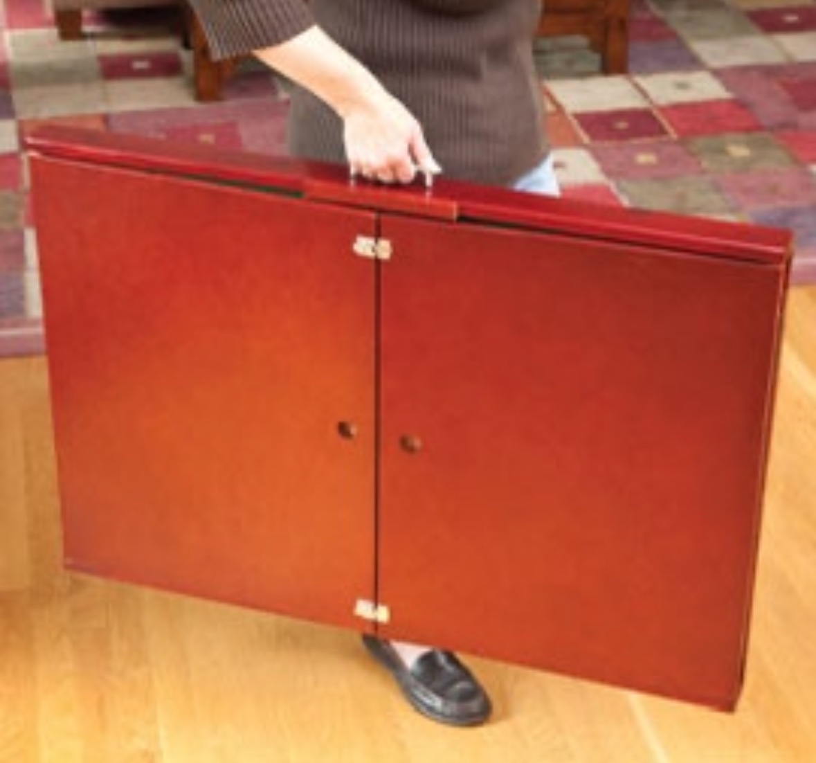 Fold-and-Go Wooden Jigsaw Table - photo 2