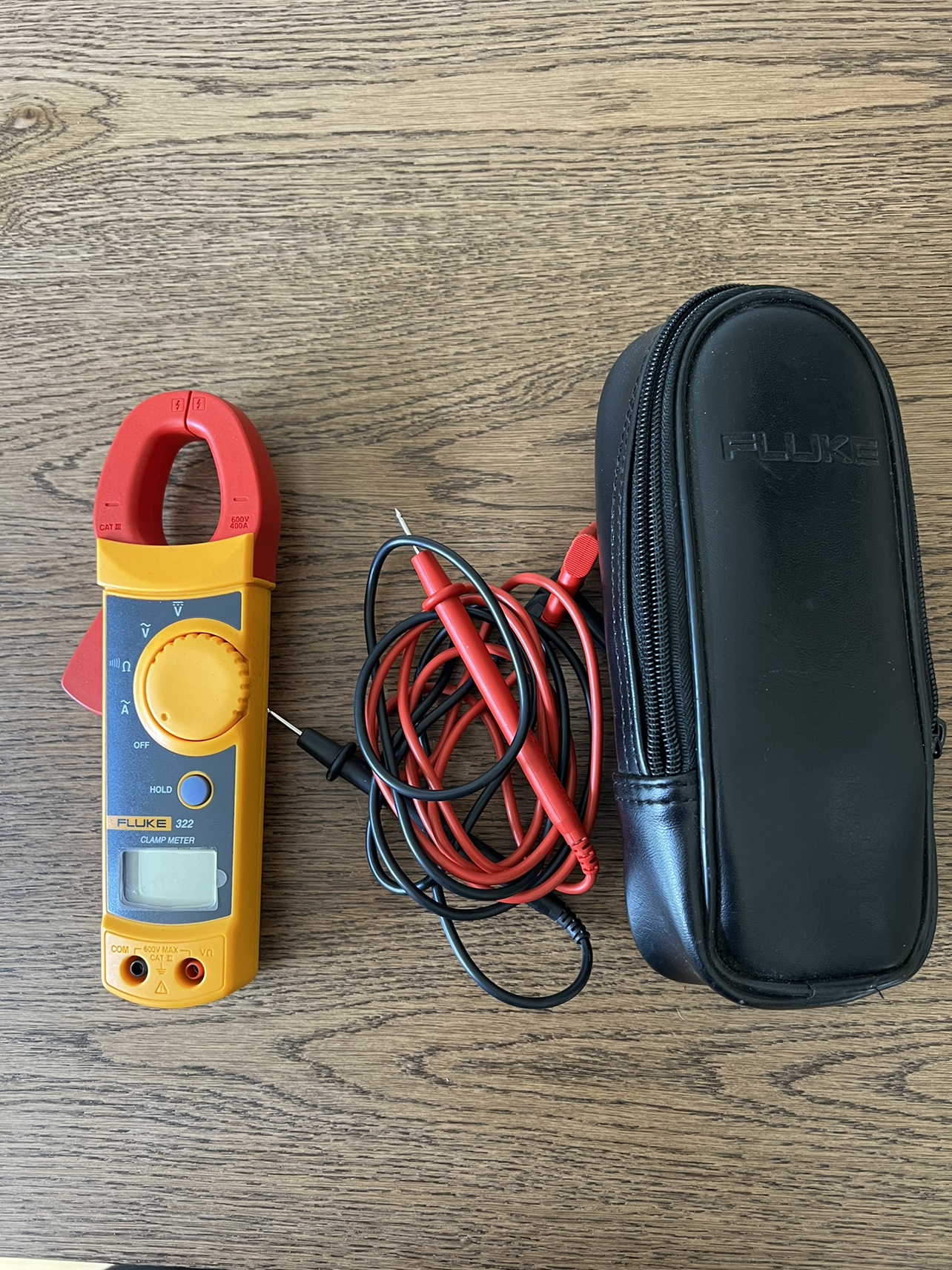 fluke clamp meter 322