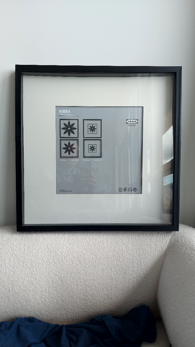Ikea Ribba Picture Frame 19 3/4 x 19 3/4" thumbnail