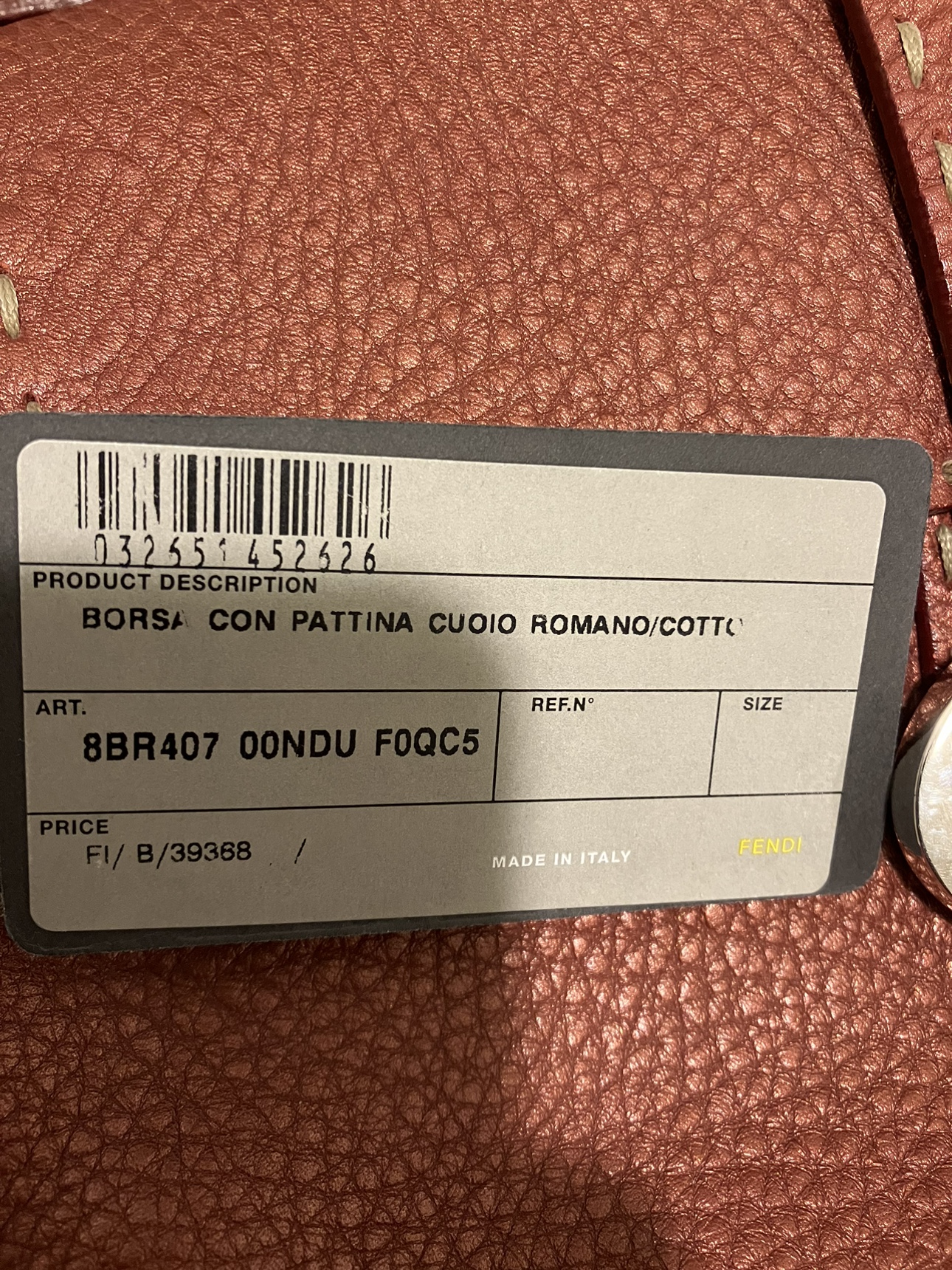 Fendi Selleria shoulder bag - retail: $1000 image indicator(4)