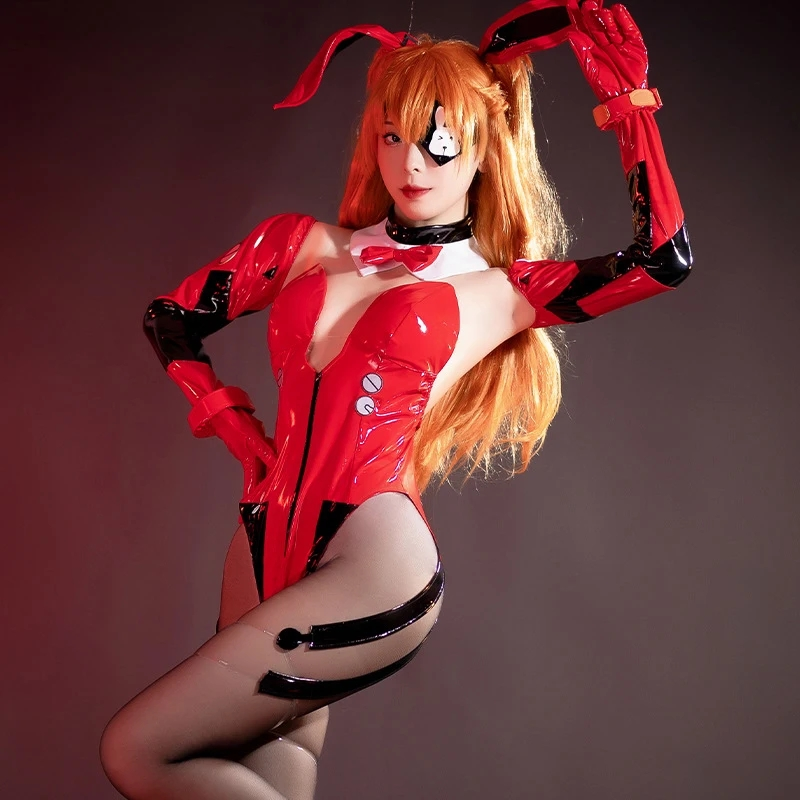Asuka bunny suit cosplay