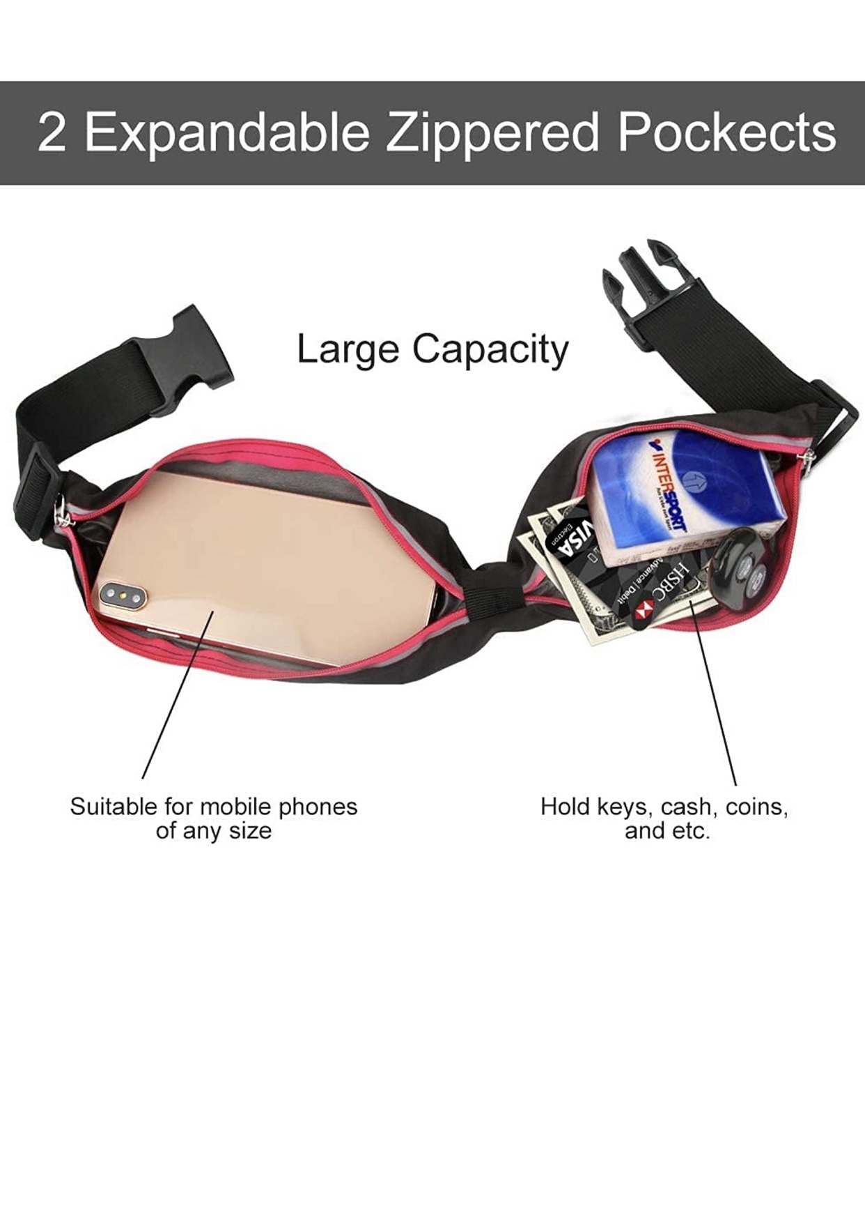 Brand new running belt (3 packs for 10) image indicator(8)