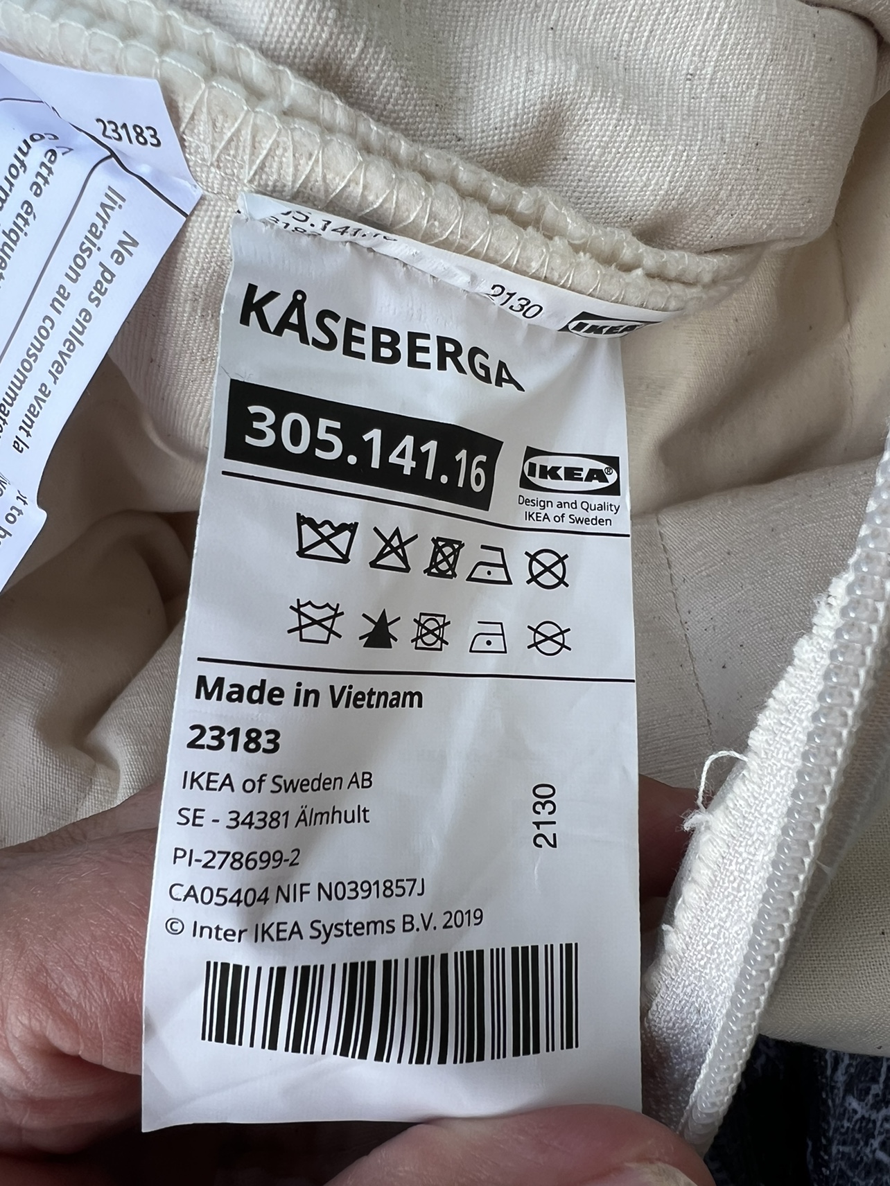 💘 IKEA Ltd Edition Bamboo Picnic Basket w/liner image indicator(8)