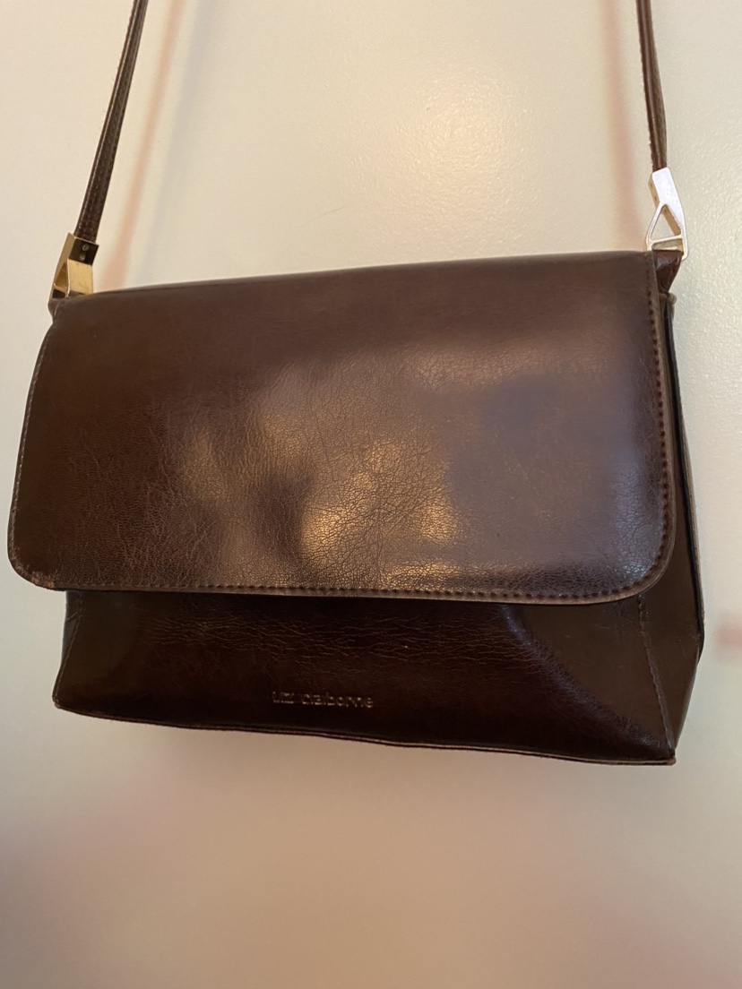 Liz Claiborne brown vinyl purse - photo 3