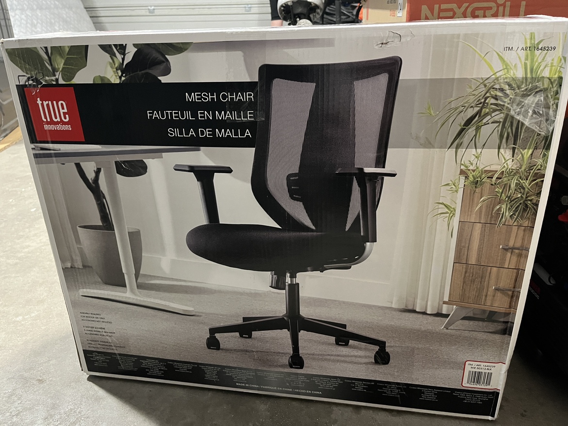 True Innovations mesh task chair, office chair - photo 2