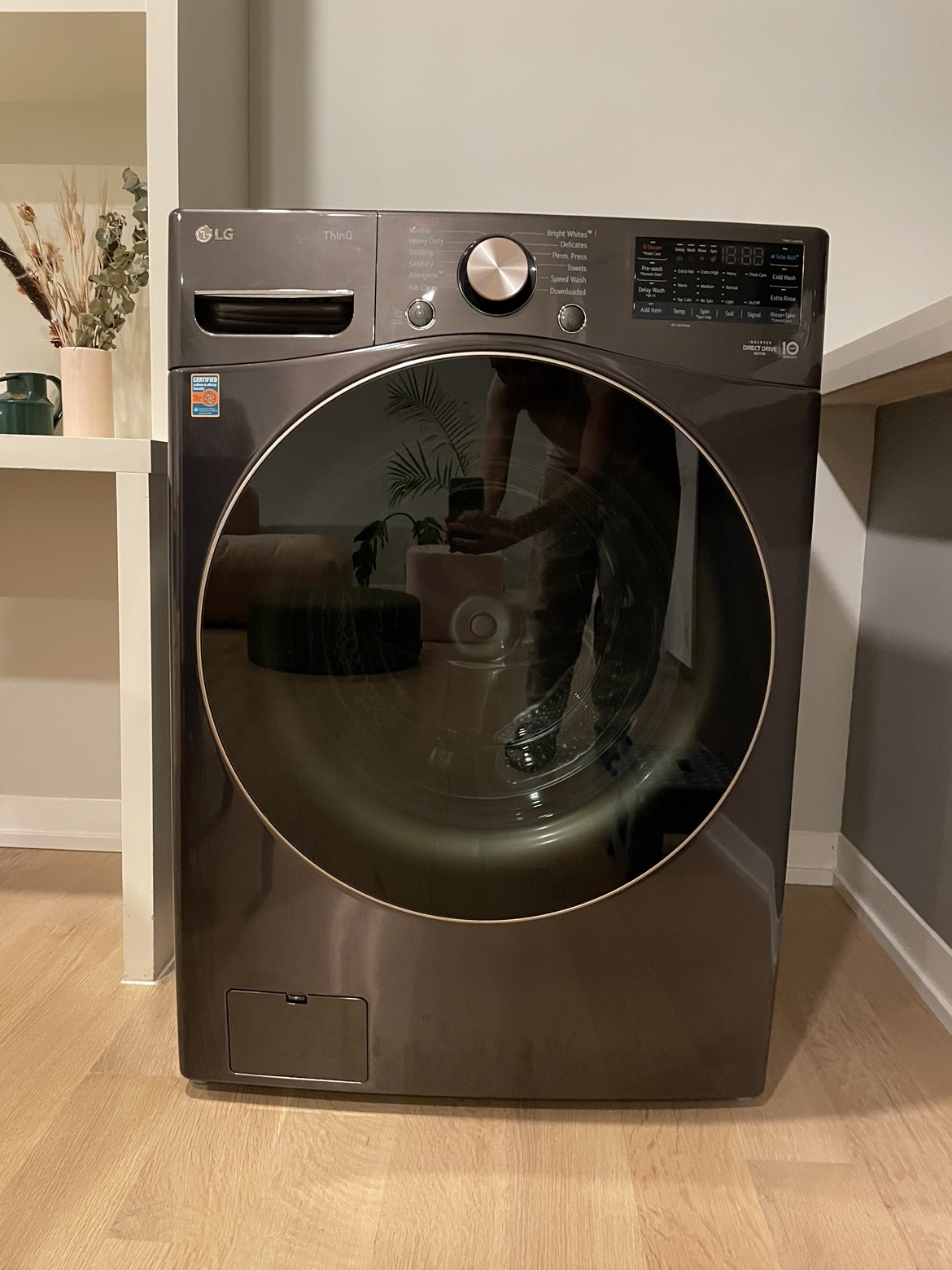 LG thin washer