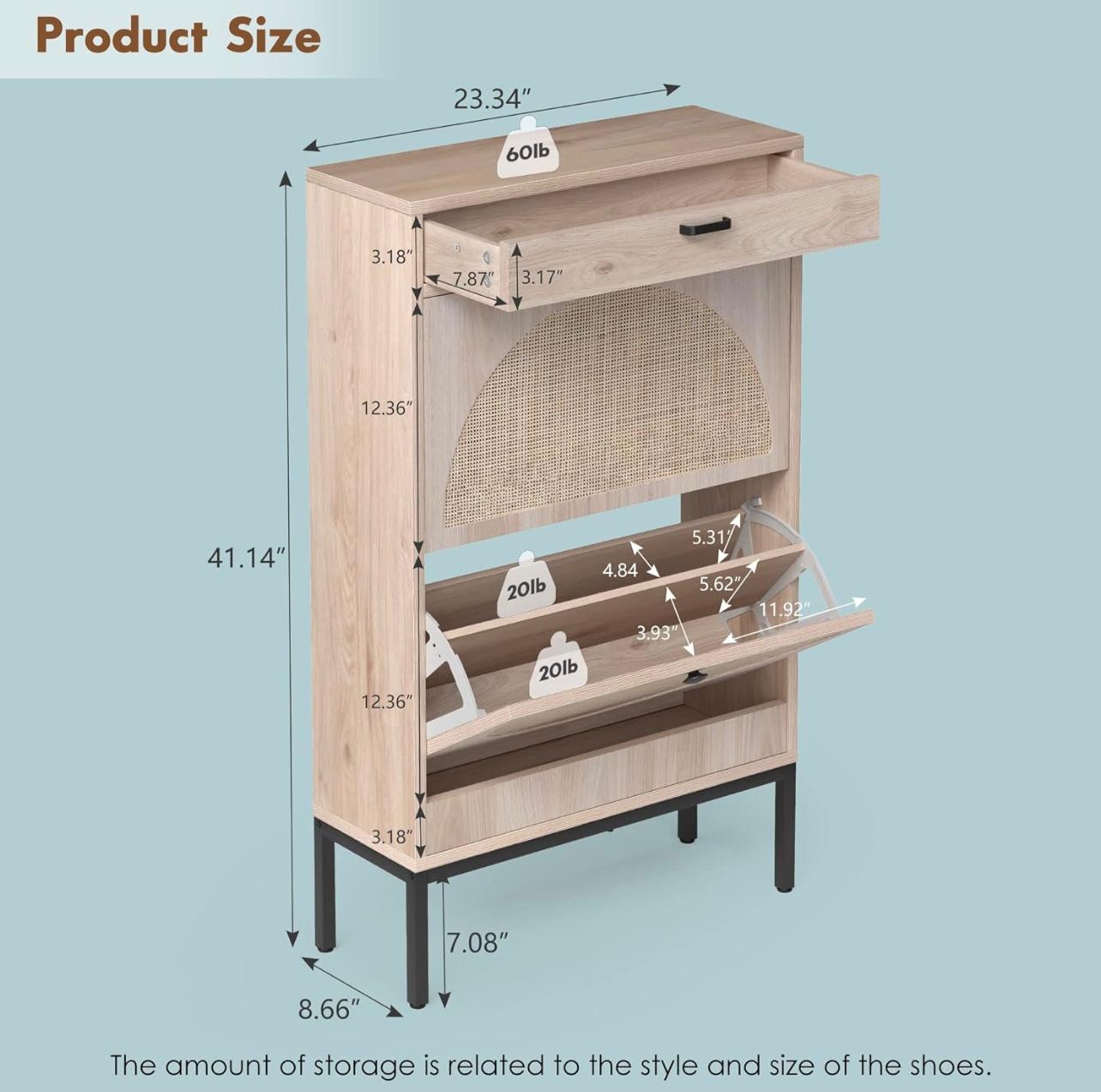 Shoe organizer entryway - photo 3
