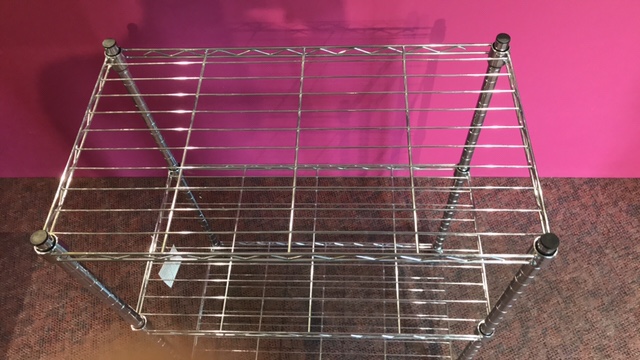 Metal adjustable shelving size: 23W x 13D x 30H inch - photo 2