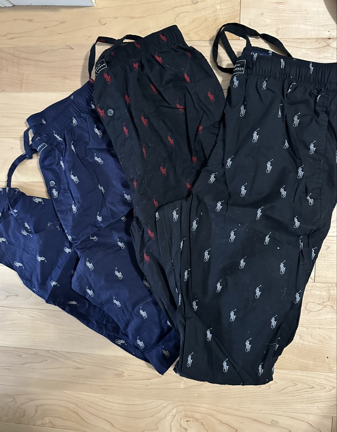 New Polo pj pants men’s sz XS/women’s sm $30ea washed not worn thumbnail