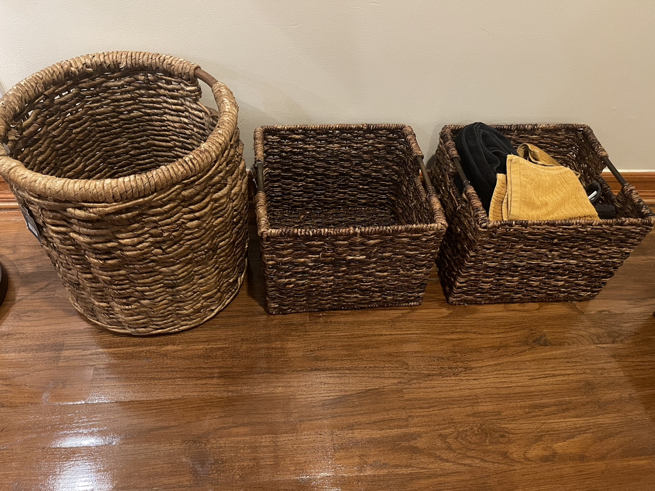 Woven baskets set of 6 - photo 4