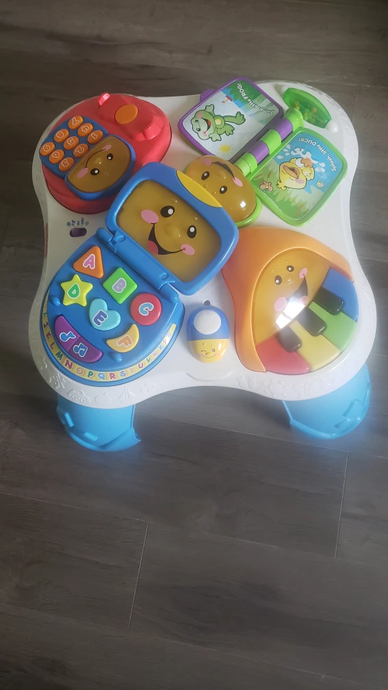 fisher price learning table