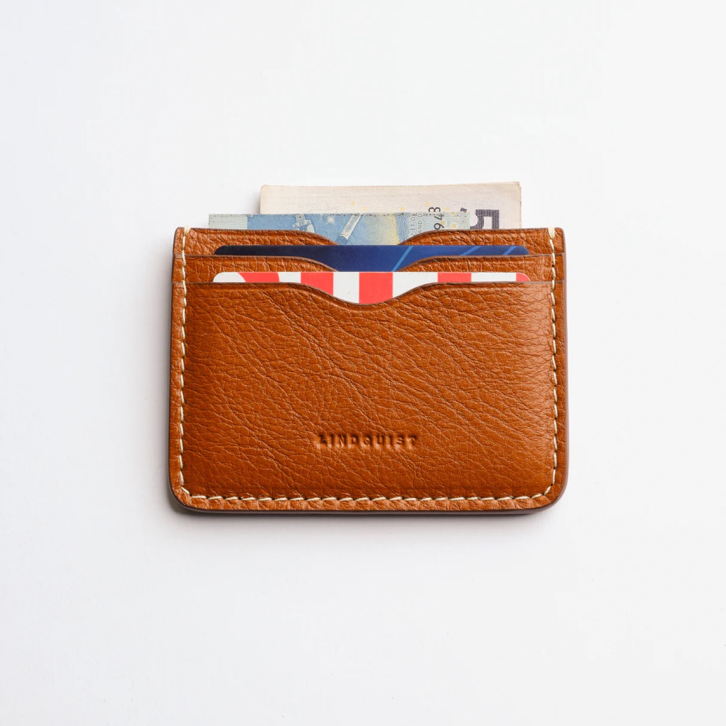 Lindquist leather card wallet image indicator(3)