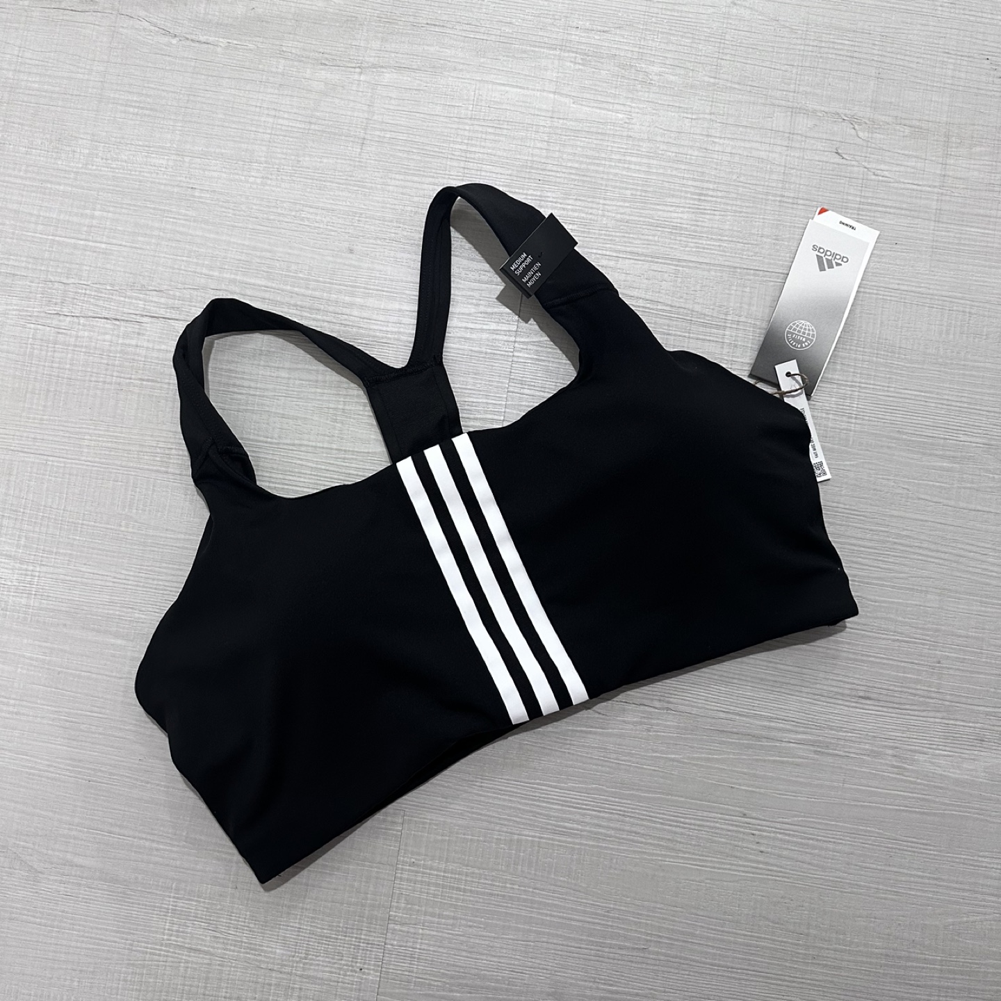 NWT Adidas Powerimpact Training Medium-Support Bra thumbnail