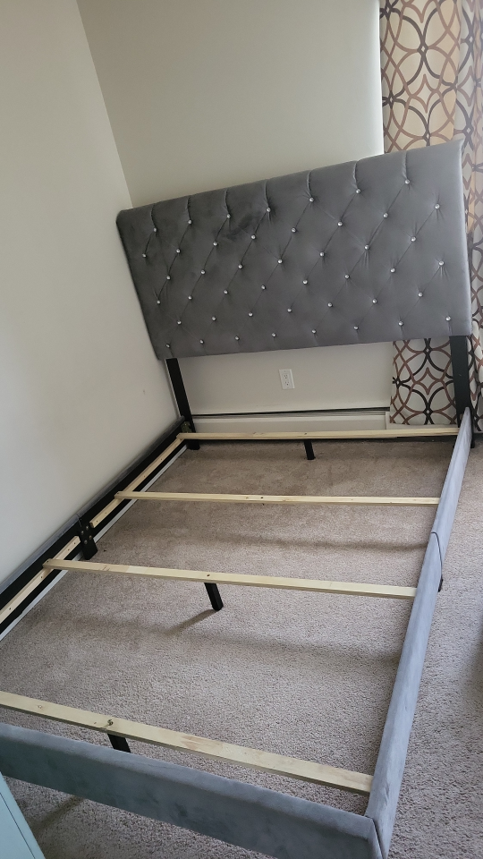 queen bed frame and headboard