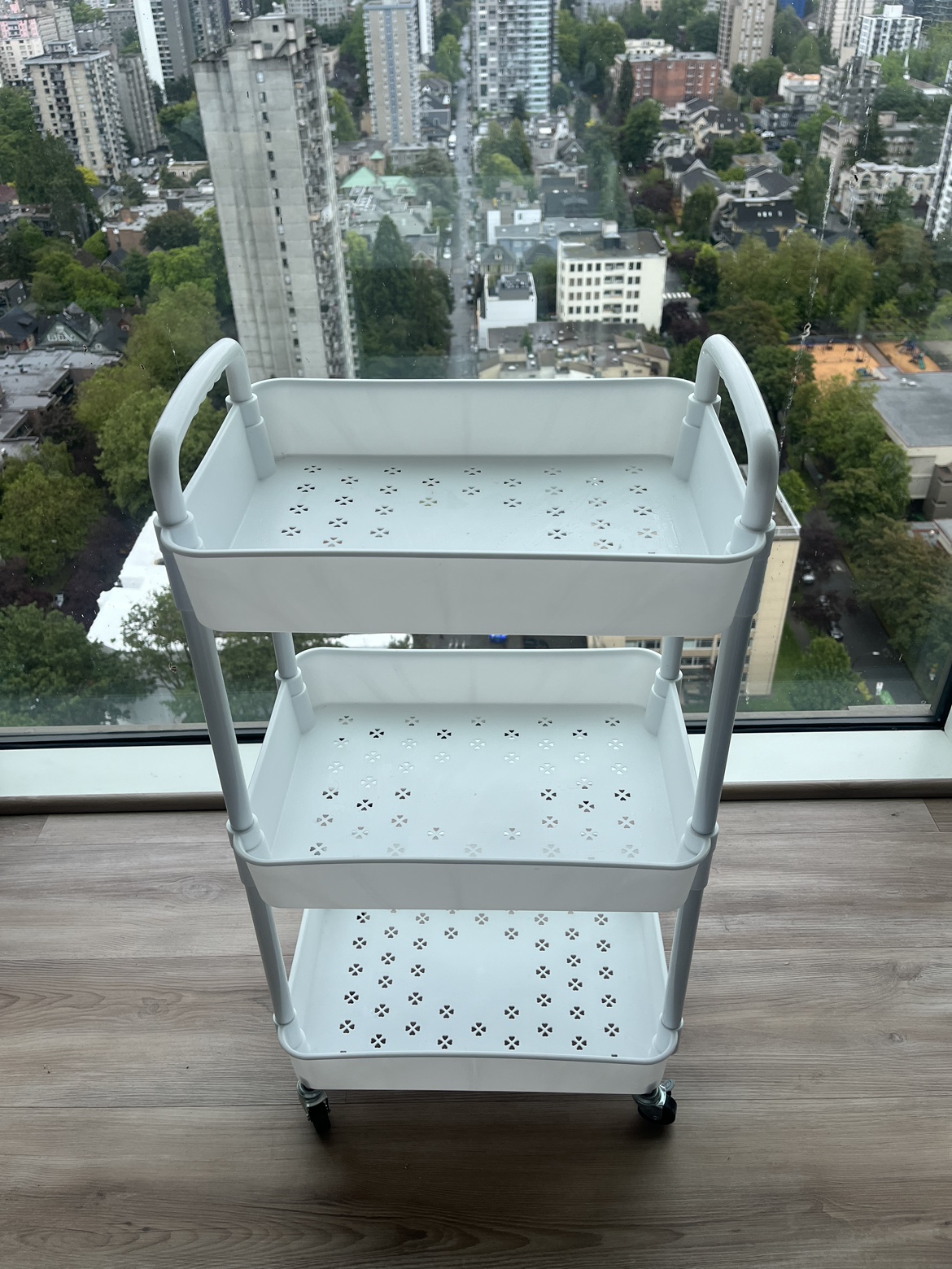 utility cart white