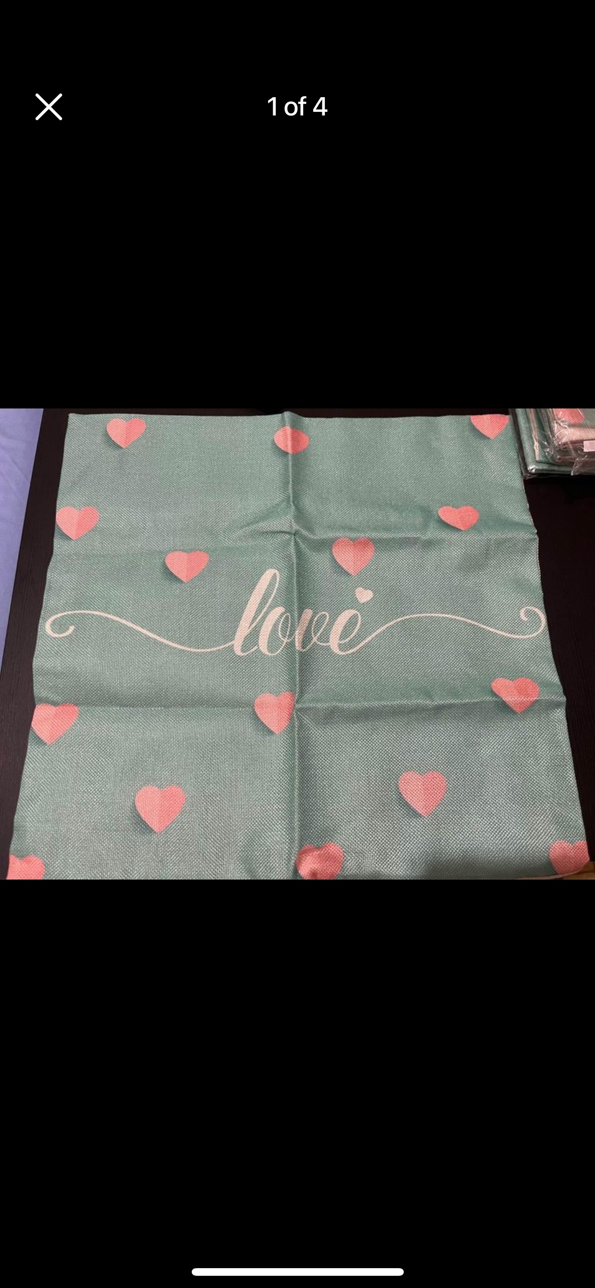 Brand New throw pillow case(4 PCs)