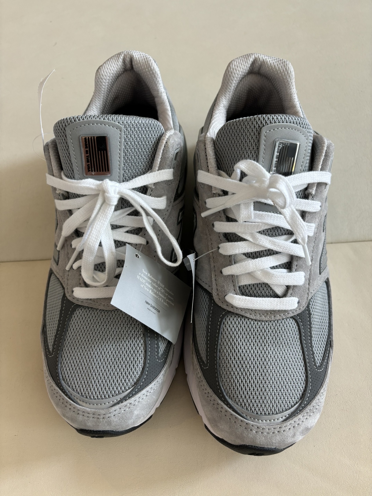 Brand New - New Balance 990V5 / 4E wide fit Grey thumbnail