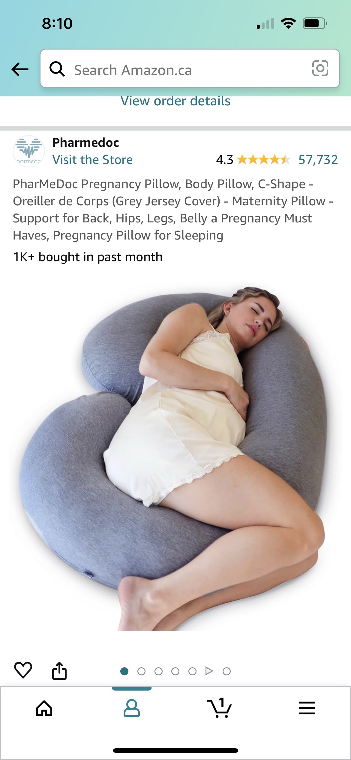 Pregnancy pillow
