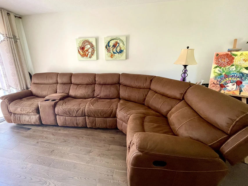 Reclining Sofa 2-piece sectional - photo 2