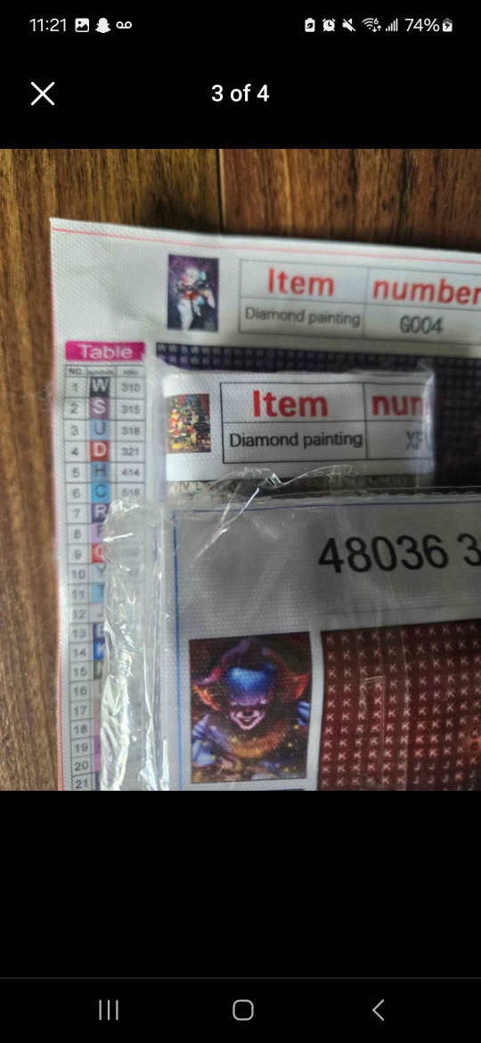brand new 4 diamond paintings - photo 3
