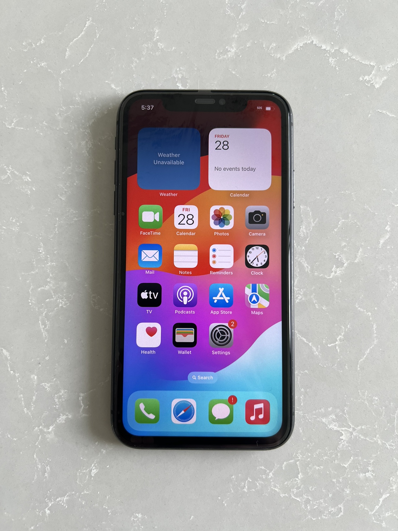 iPhone 11 black 64gb 74% 🔋 - photo 2