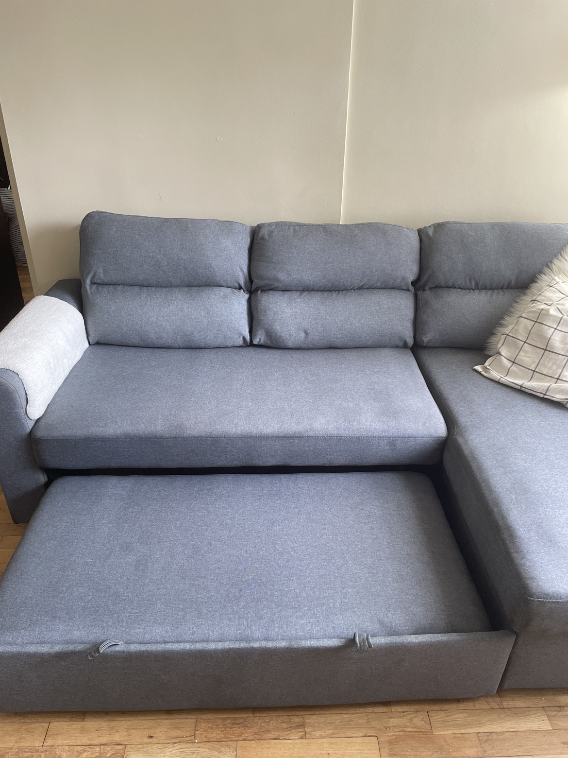 Moving Sale! Gray Sofa Bed - photo 3