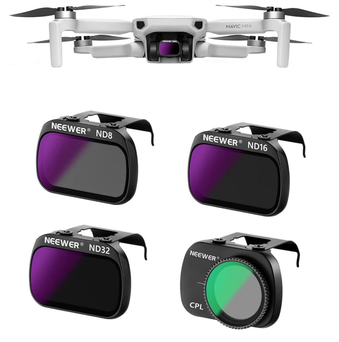 NEEWER DJI Drone ND Filter Set (4) - photo 3