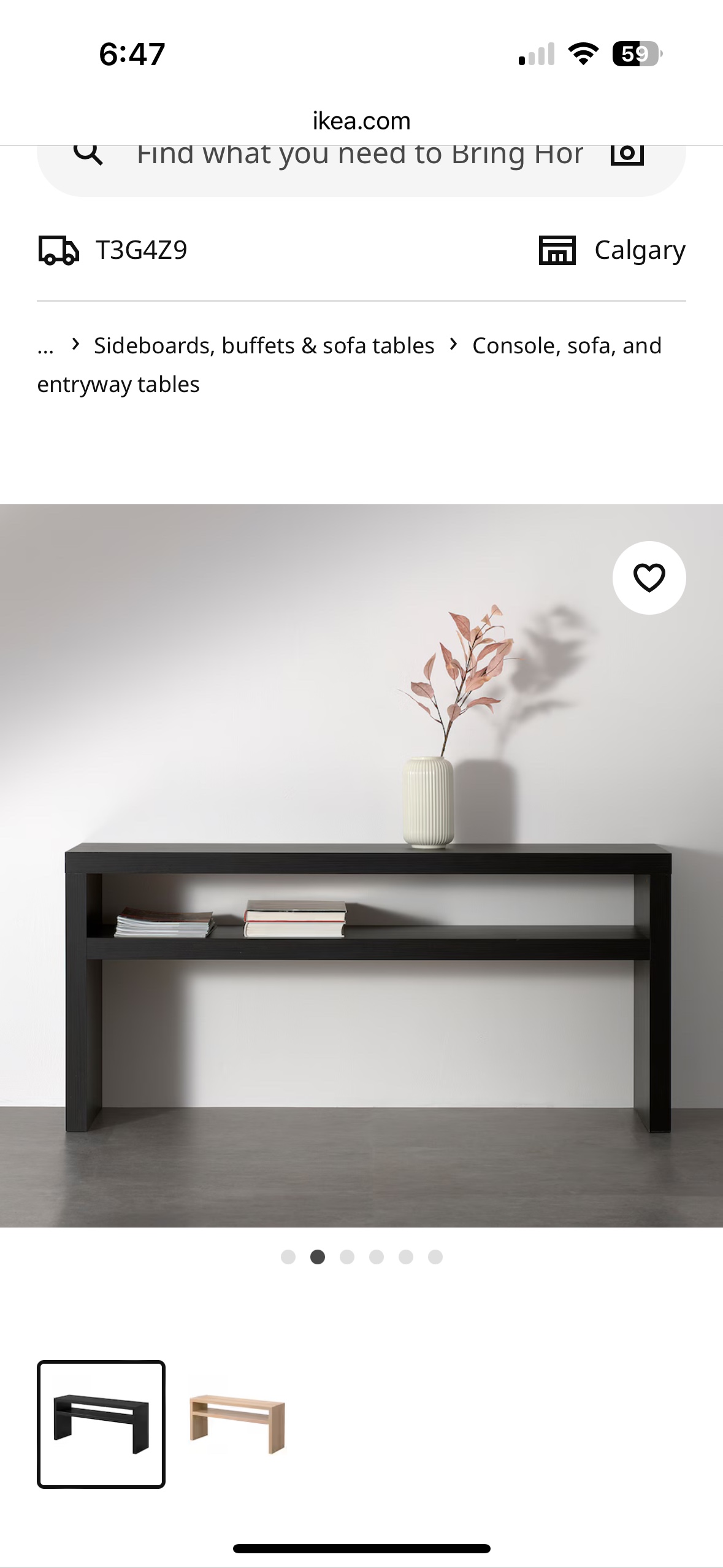 Console Table - IKEA - photo 3