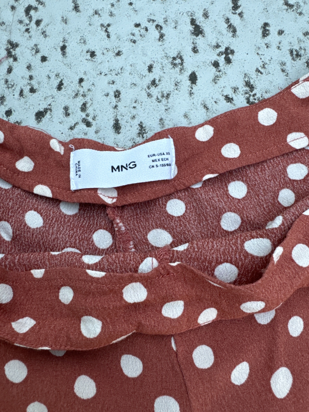 MANGO polka dot midi skirt image indicator(2)