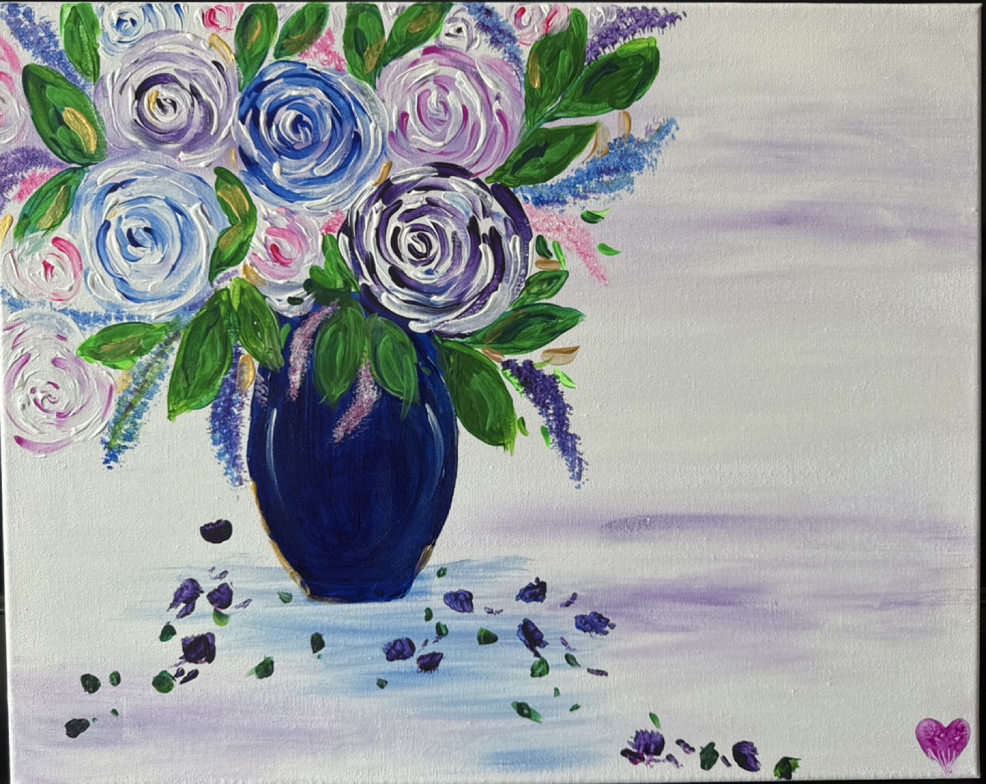 Acrylic painting on canvas - photo 2