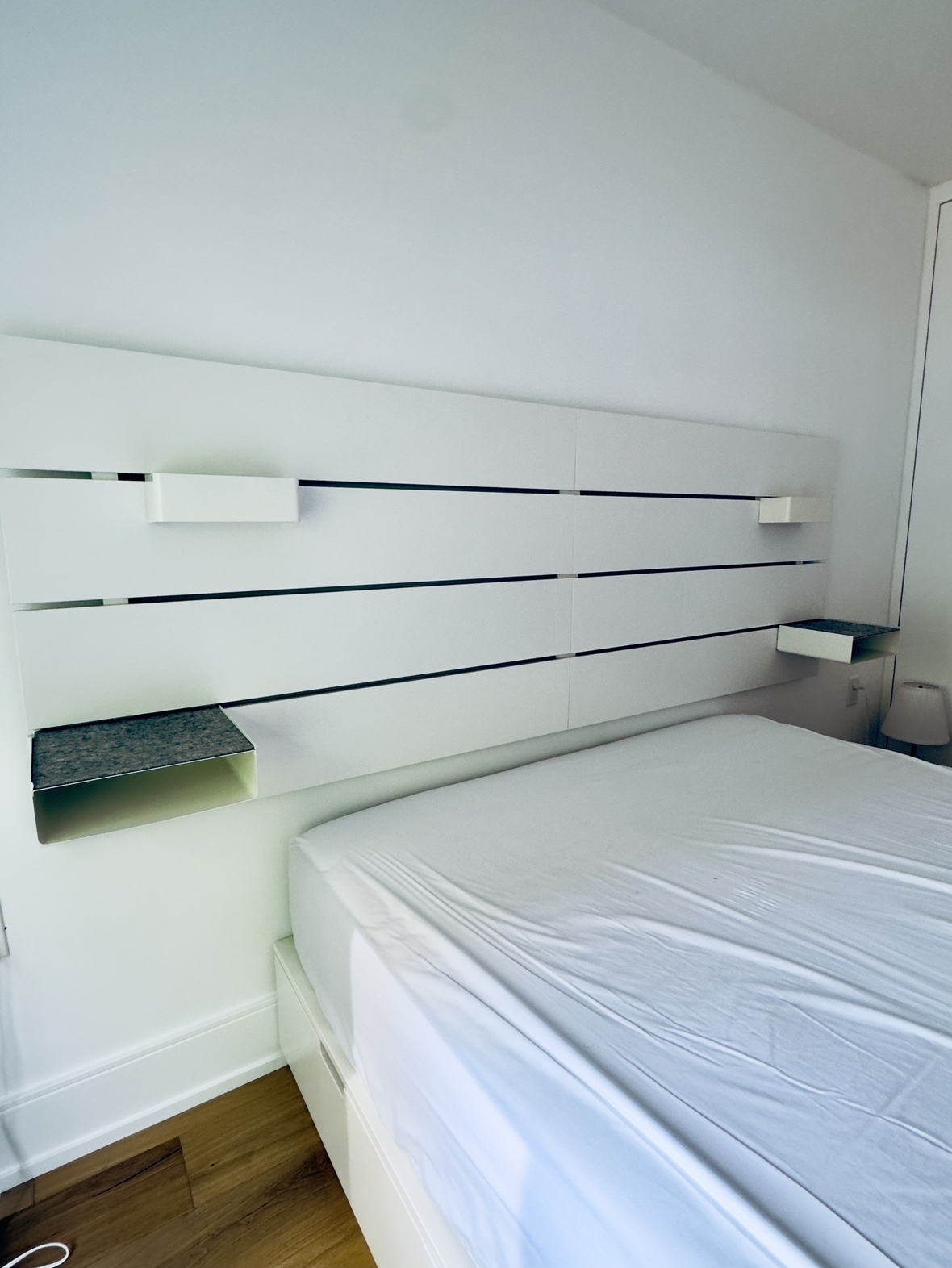 Queen Bed Frame + Headboard for Sale - photo 5