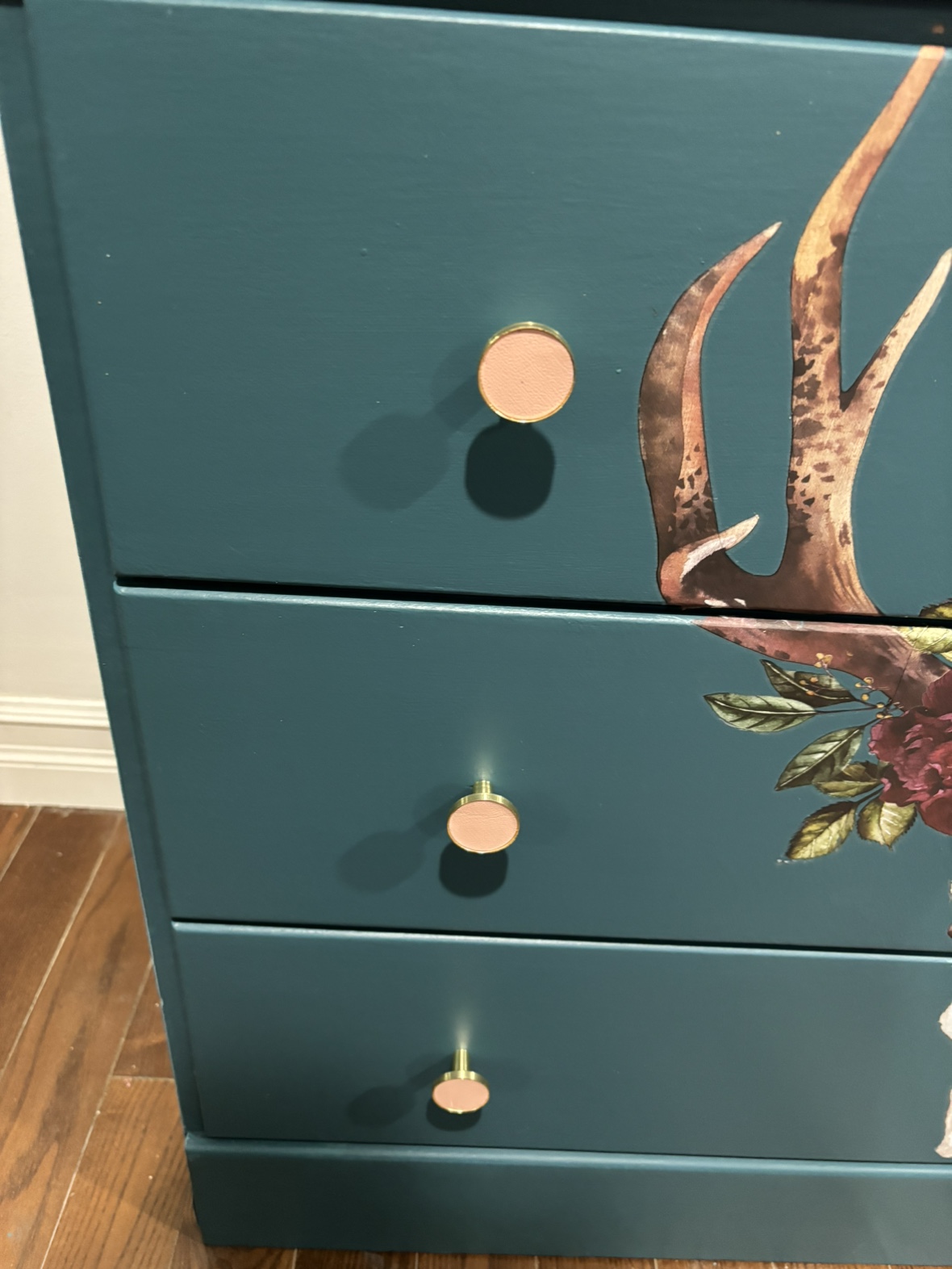 Teal bohemian dresser image indicator(10)