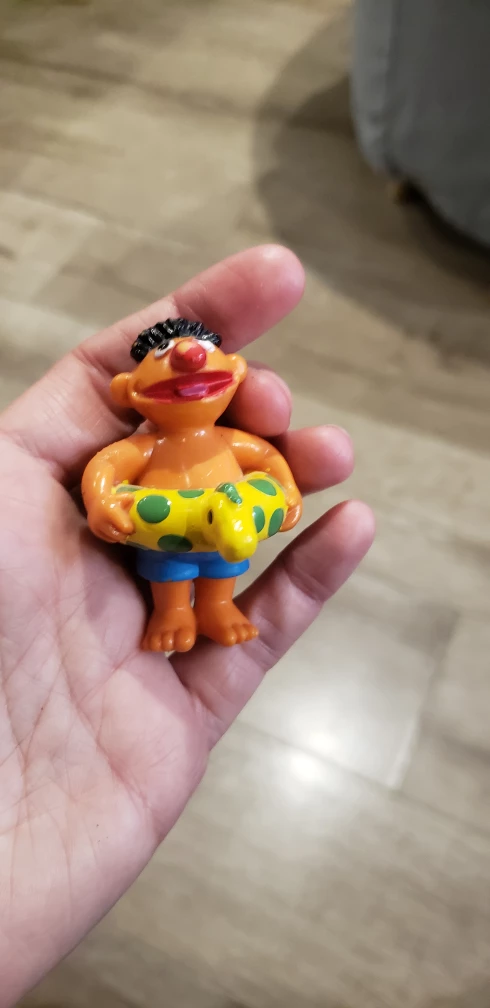 $15 for all  or $5 each sesame street figurines - photo 2