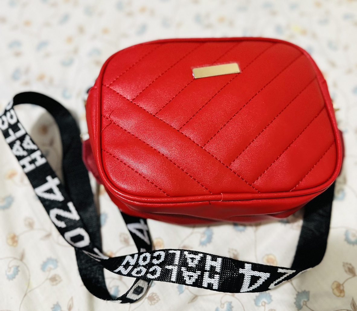 Stylish Red Sling-Bag - Only $8